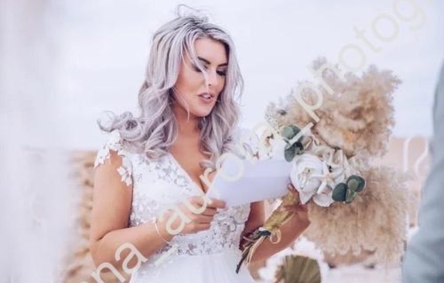 Best Wedding Planner Organizing The Event On Hurghada Beach